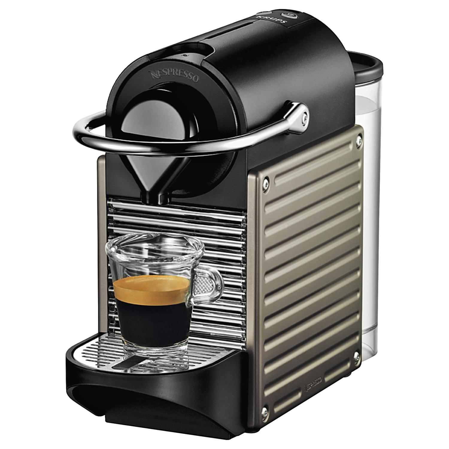 KRUPS XN3005 Nespresso Pixie Electric Kapselmaschine Silber