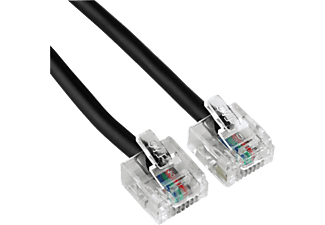 HAMA 44563 CABLE ISDN RJ45 3.0M - ISDN-Anschlusskabel (Schwarz)