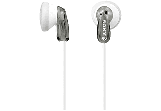 Auriculares de botón - Sony MDR-E9LPH, Iman de Neodimio, Jack 3.5 mm, Cable Flexible, Gris