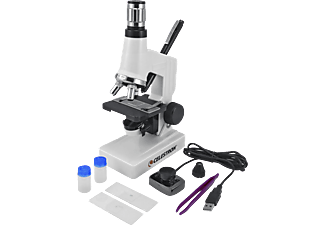 CELESTRON Digital Microscope Kit - Mikroskop (Weiss)