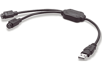 Belkin USB PS/2 Adapter - Adaptador para teclado / ratón