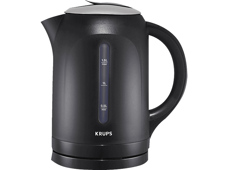 KRUPS BW 41081 Wasserkocher, Schwarz Wasserkocher in Schwarz kaufen