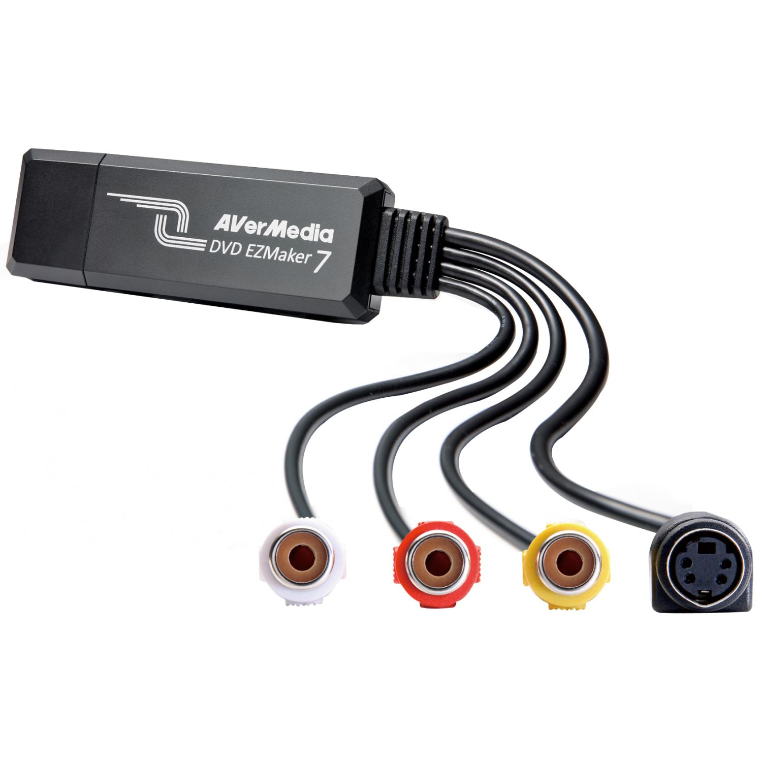 Capturadora de vídeo - AVerMedia DVD EZMarker, USB 2.0