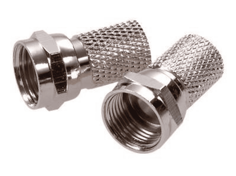 Vivanco 44021 F-Stecker, 8mm, 2 Stk. — Foto 2 von 2