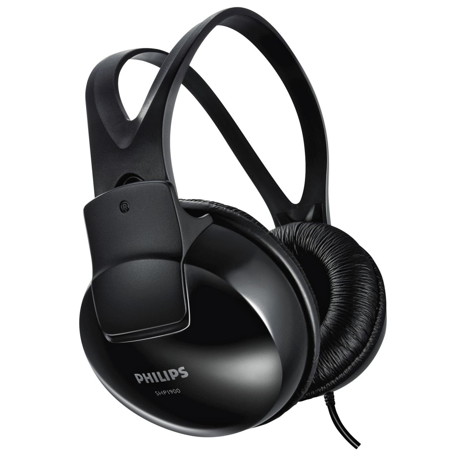 PHILIPS SHP1900/10, Over-ear Kopfhörer Schwarz