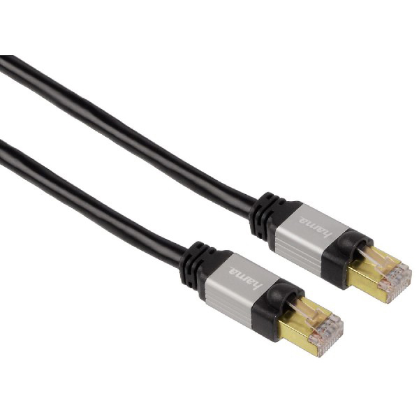 Kabel HAMA CAT6 STP 1.5 m Czarny