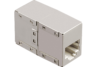 HAMA Adaptateur réseau CAT5,2x fiche modulaire 8p8c (RJ45) femelle - Adaptateur, 