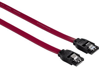 HAMA hama Cavo di trasferimento dati interno SATA III, 45 cm, rosso - Cavo dati, 0.45 m, Rosso