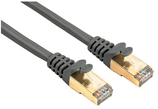 HAMA 41898 - Netzwerkkabel, 10 m, Cat-5e, Grau