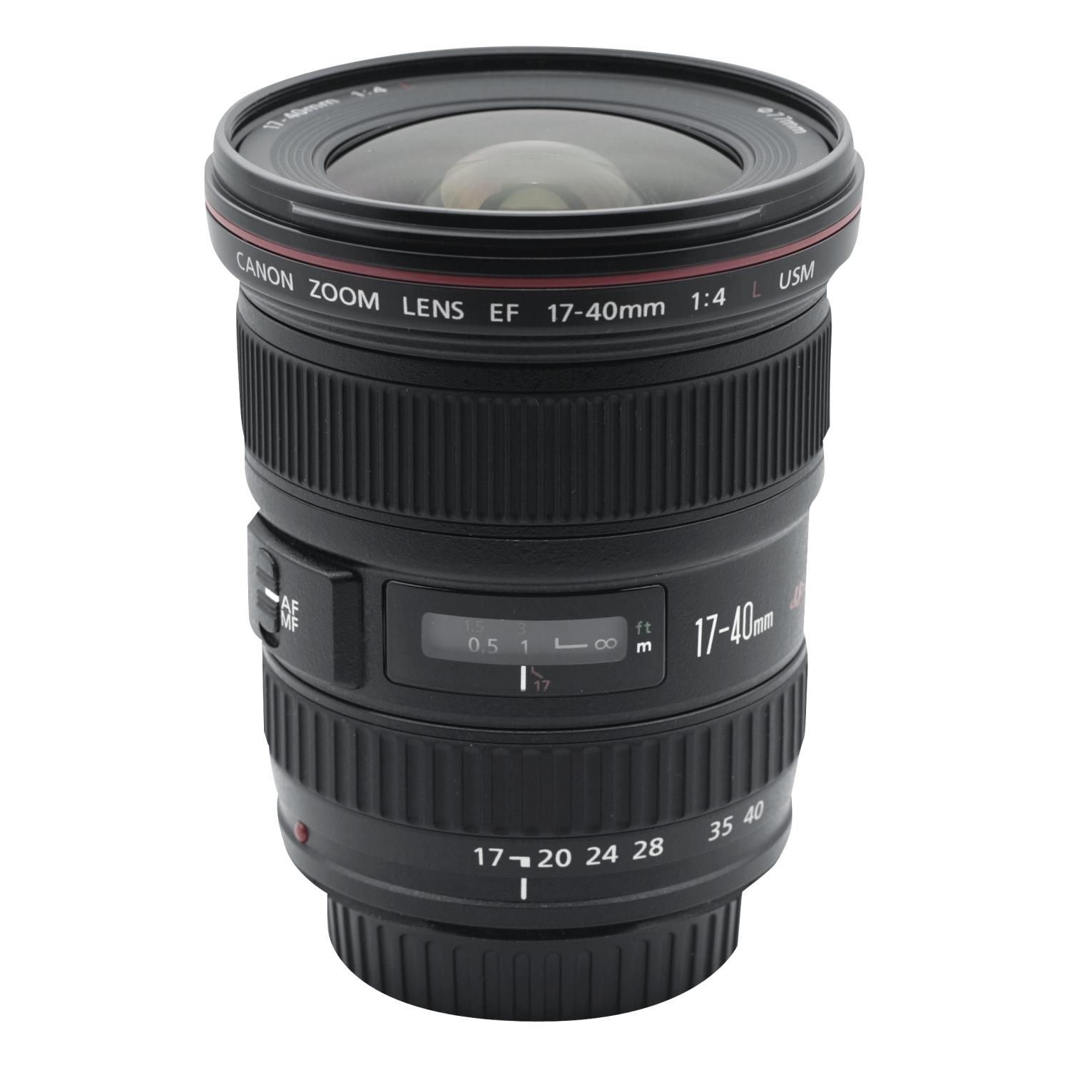 Objetivo - Canon EF 17-40 mm, f/4 L USM