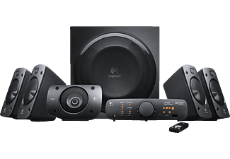 LOGITECH Logitech Surround Sound Speakers Z906, nero, 500 W - Altoparlanti per PC (Nero)