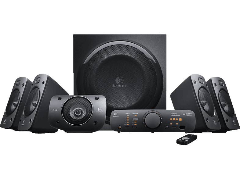 Logitech Z906 PC-Lautsprecher (Schwarz)