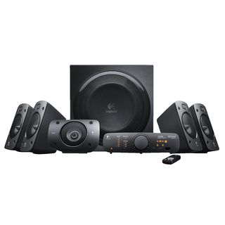 LOGITECH Surround Sound Speakers Z906, nero, 500 W - Altoparlanti per PC (Nero)