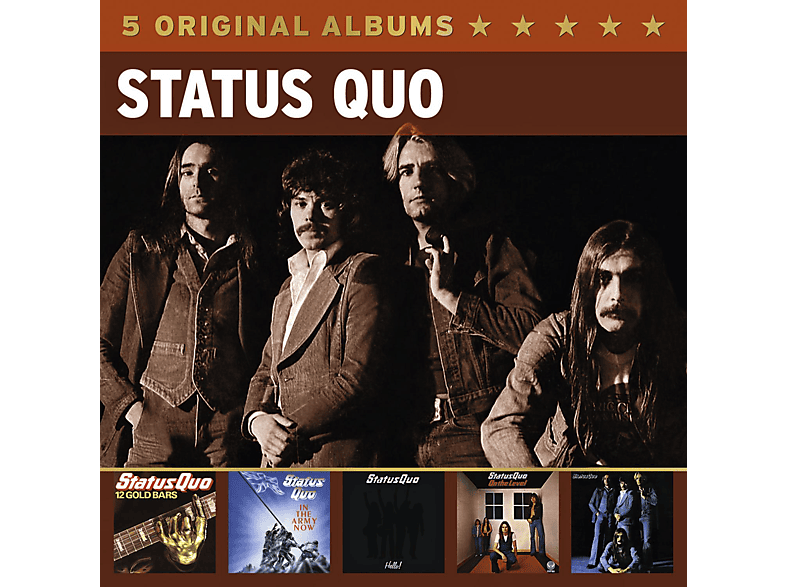 (CD) - Original Quo 5 Status Albums -
