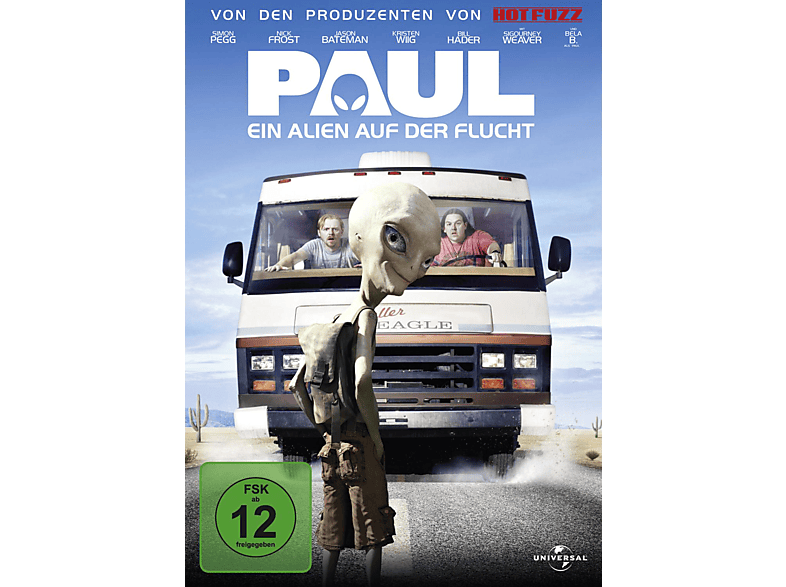 Paul – Ein Alien auf der Flucht DVD (FSK: 12)