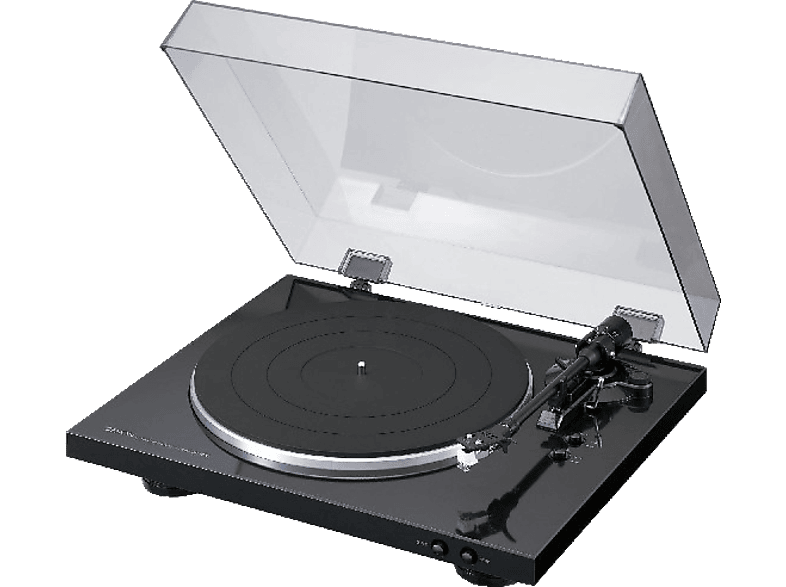 Tocadiscos  Sony PS-LX310BT, Bluetooth, 33 y 45 rpm, Ecualizador  fonográfico, Negro