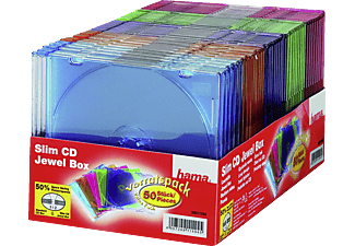 HAMA CD-Slim-Box - 50er-Pack