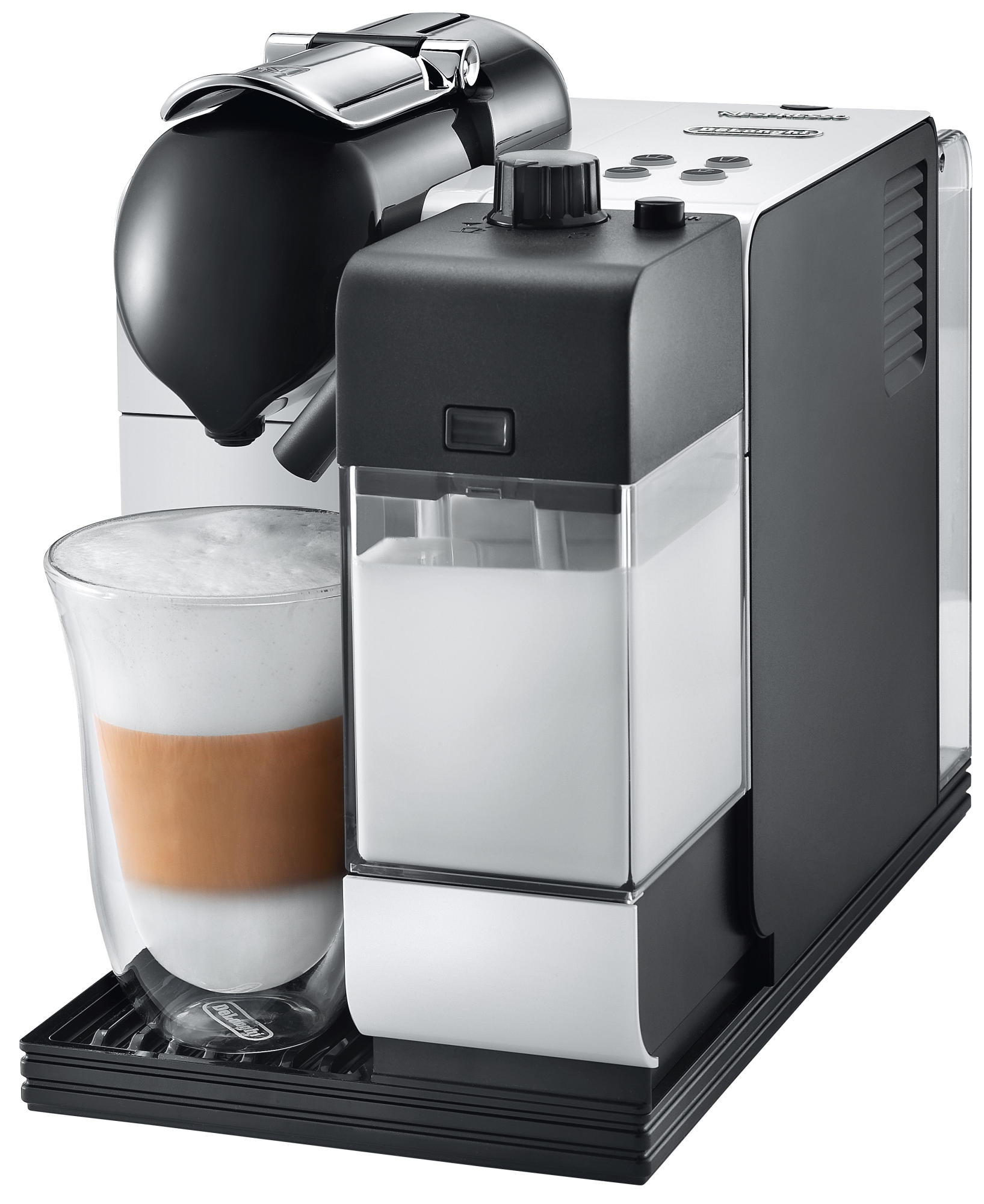 DELONGHI EN520S Nespresso Lattissima Kapselmaschine Ice Silver