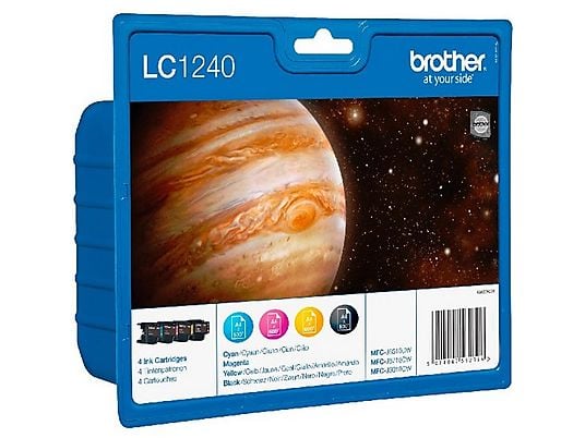 BROTHER LC1240 Value-Pack - Cartouche d'encre (multicolore)