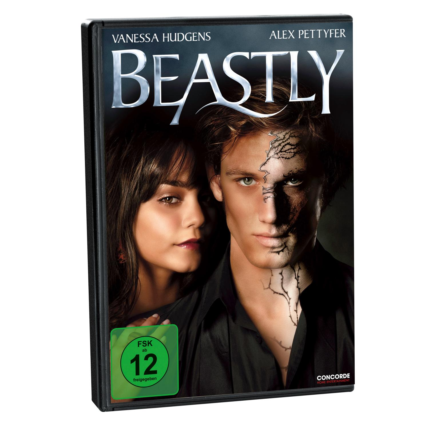 DVD-Cover mit Vanessa Hudgens und Alex Pettyfer. Eine Frau und ein Mann.
