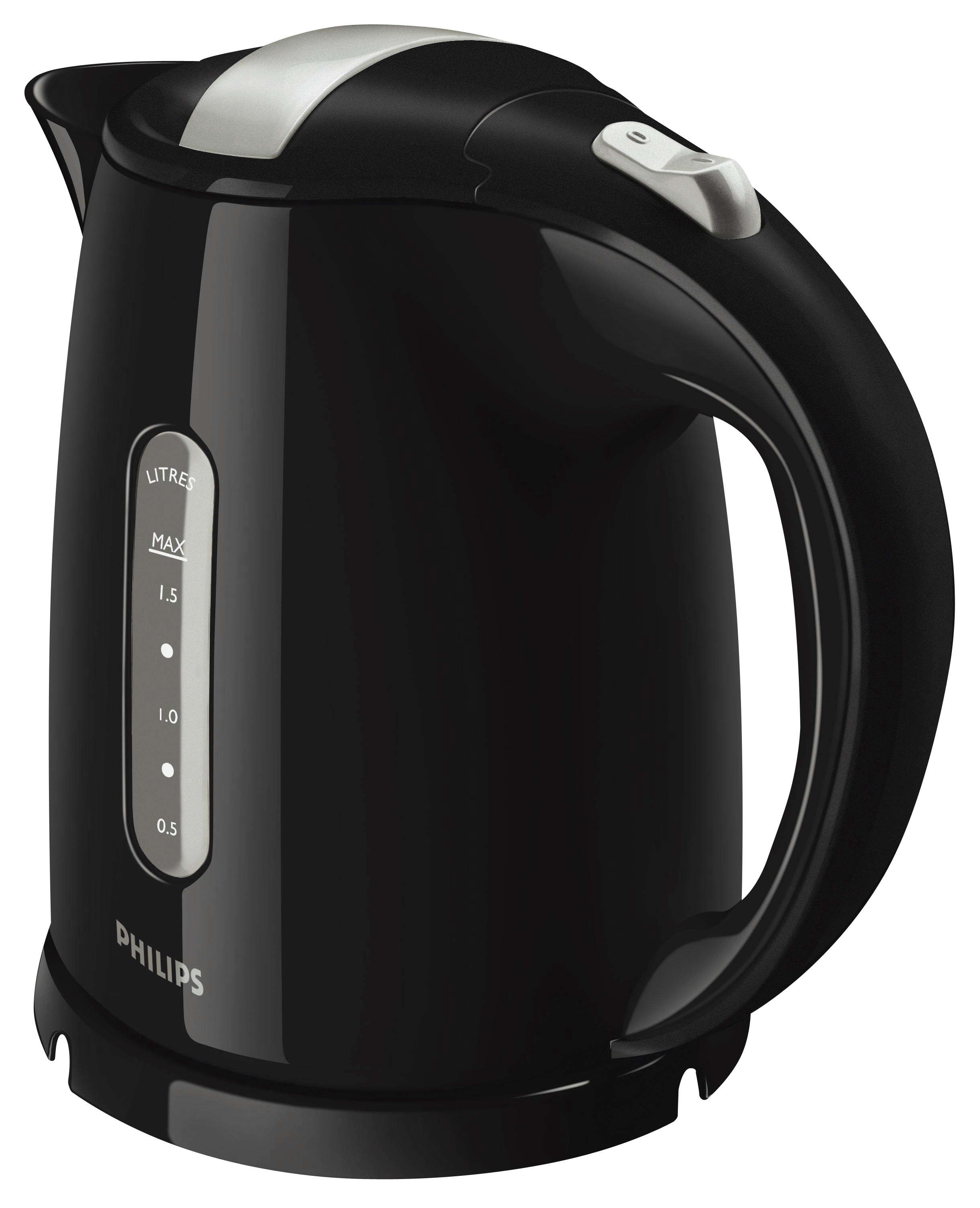 PHILIPS HD4646/20 Wasserkocher, Schwarz
