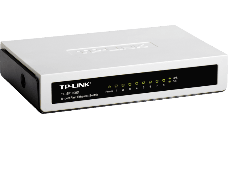 Tp Link Tl Sf 1008d 8 Port Fast Ethernet Switch Online Kaufen Mediamarkt