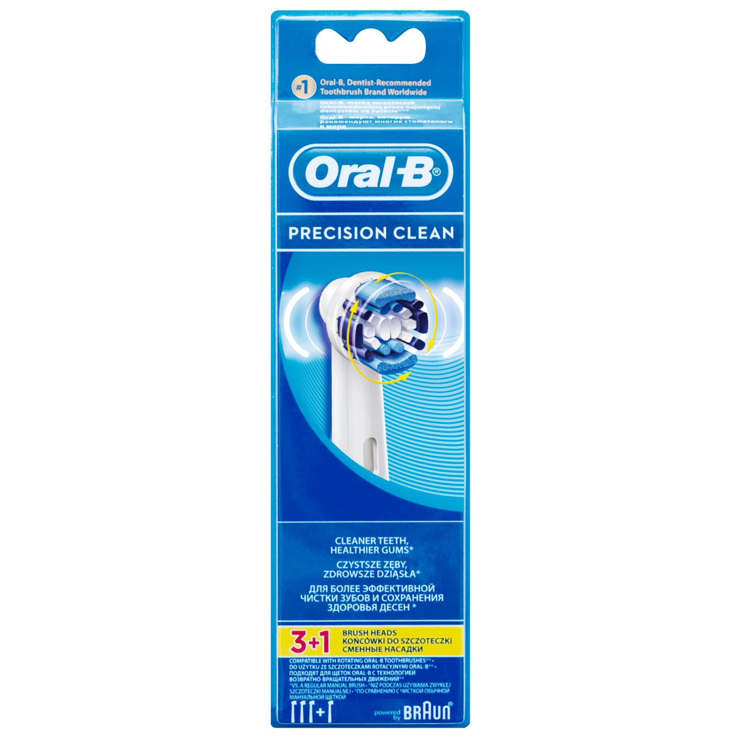 Końcówka do szczoteczki ORAL-B EB 17-4 EB 20-4/3 Precision Clean 3+1