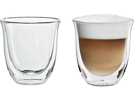 DE-LONGHI Tasses à double parois Cappuccino - Verres