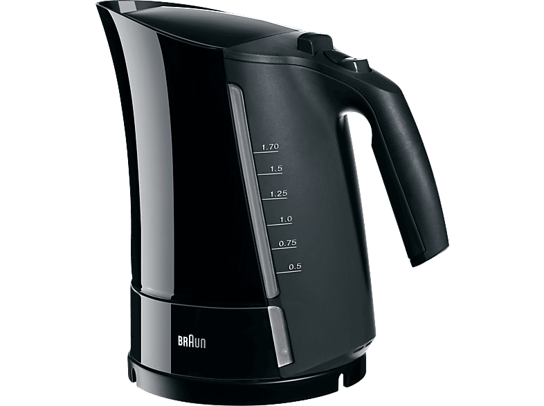 BRAUN Multiquick WK 300 BK Wasserkocher, Schwarz MediaMarkt