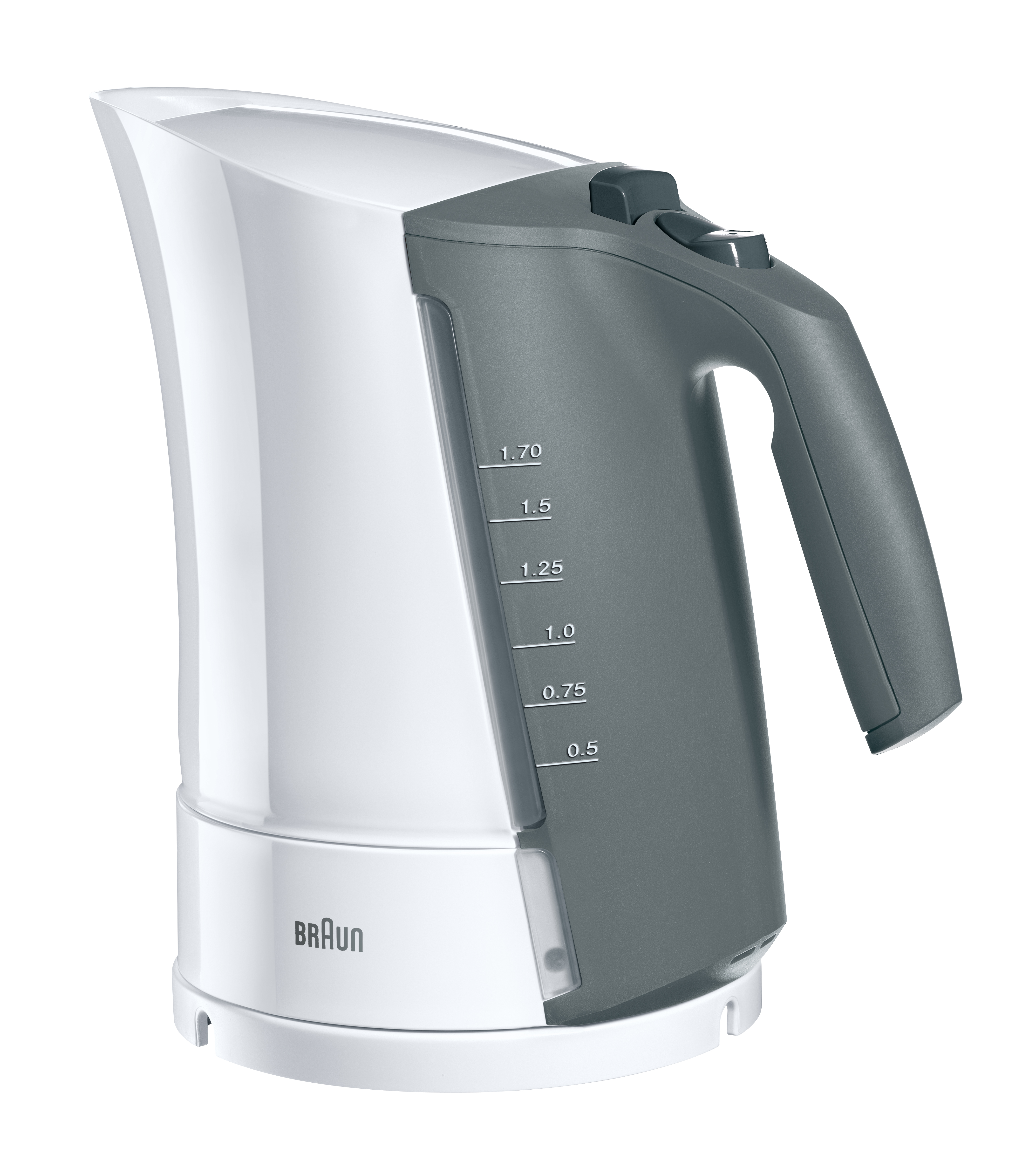 BRAUN Multiquick 3 Wasserkocher, WK 300 Weiß/Grau WH