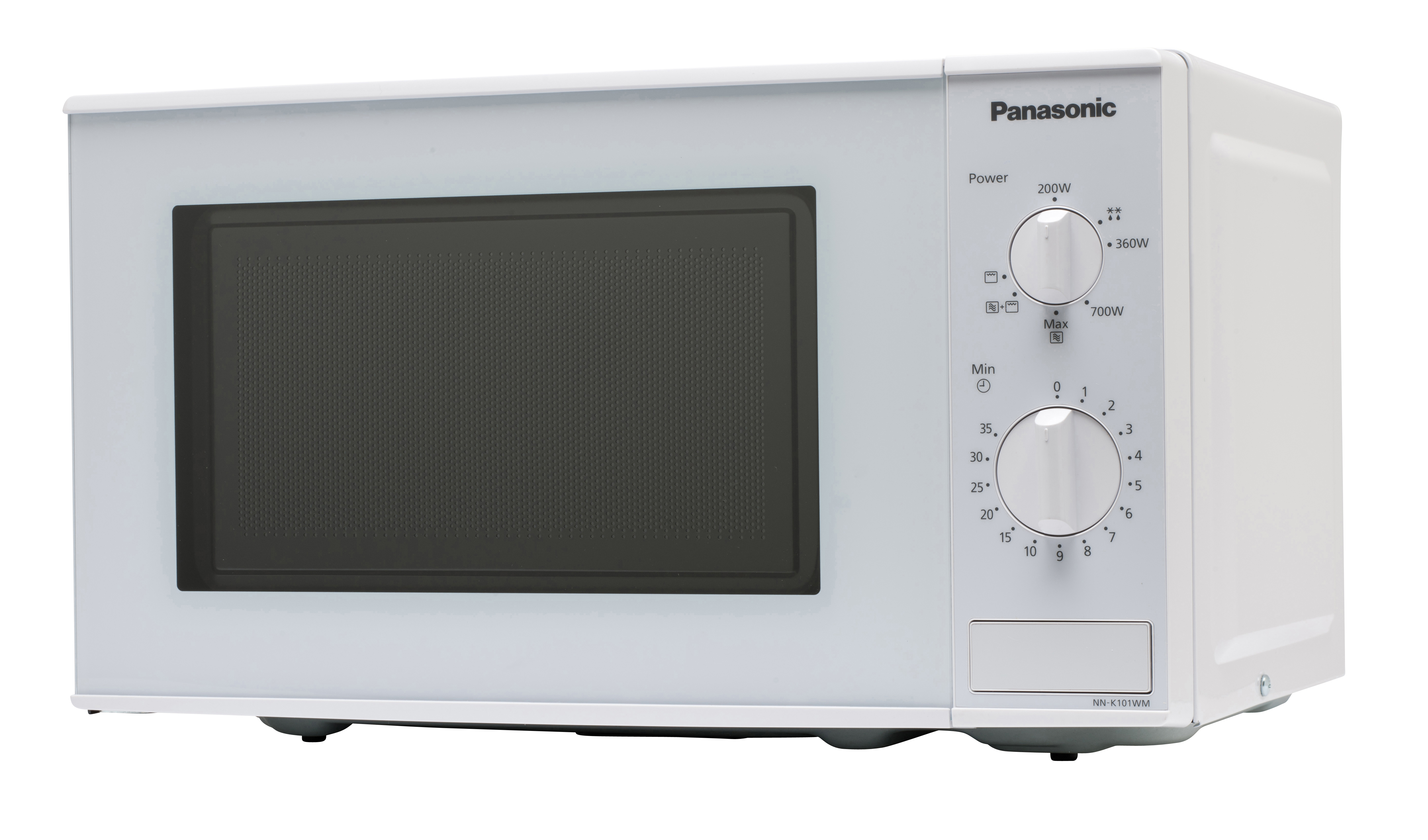 PANASONIC Grillfunktion) NN-K101W, (800 Mikrowelle Watt,