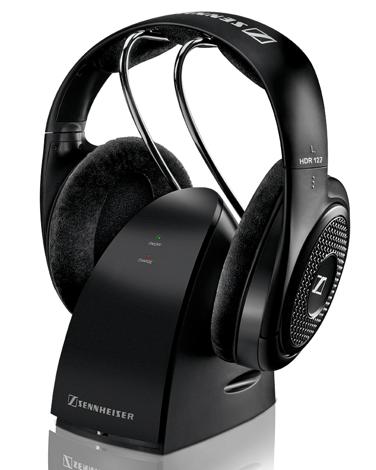 SENNHEISER RS 127-8, Over-ear Kopfhörer Schwarz