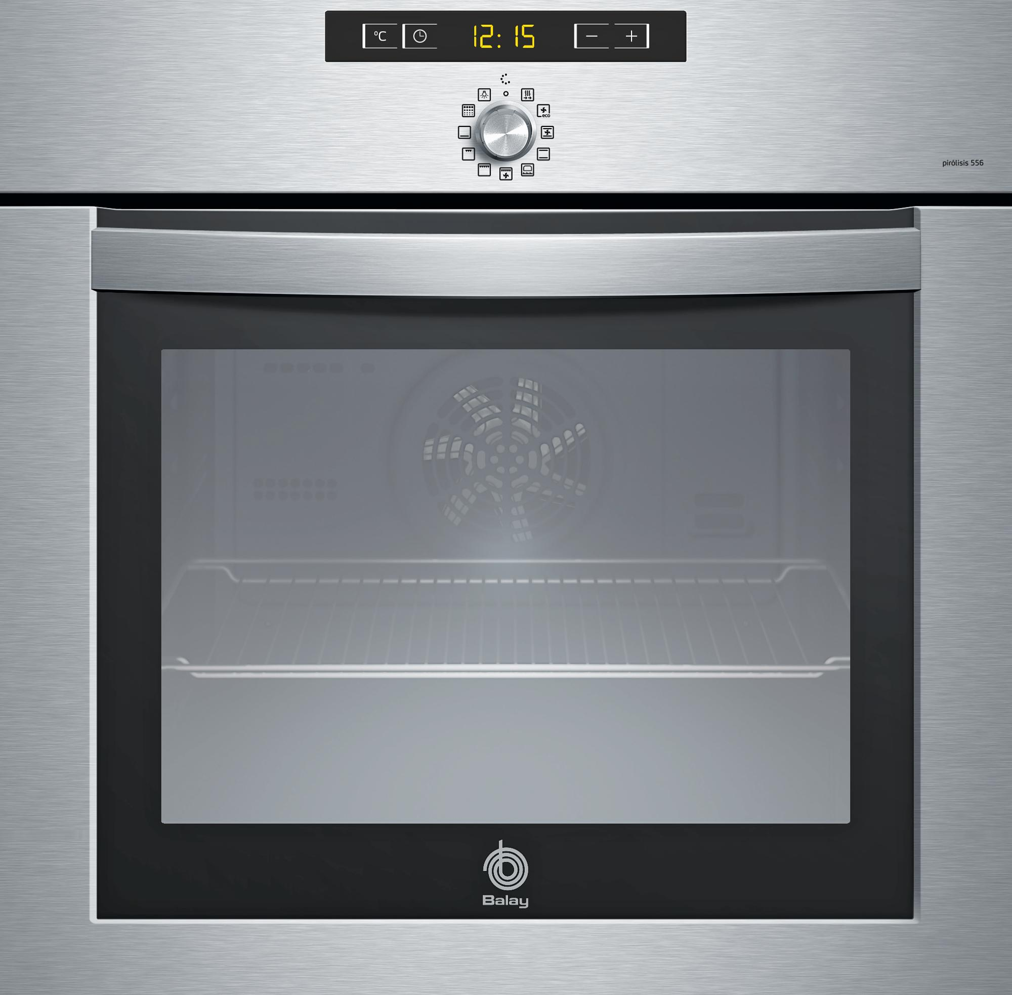 Horno - Balay 3HB556XPE Pirolítico, Inox, Multifunción