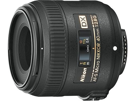 NIKON AF-S DX Micro NIKKOR 40mm f/2.8G - Objectif à focale fixe(Nikon DX-Mount, APS-C)