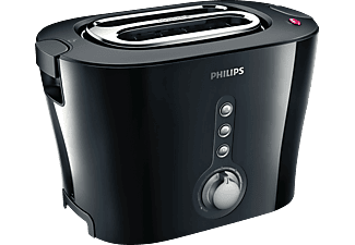 PHILIPS HD 2630/20 Viva Collection Toaster Toaster Schwarz/Silber (1 kW, Schlitze: 2)