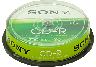 SONY 10 CD/R Spindle Pack