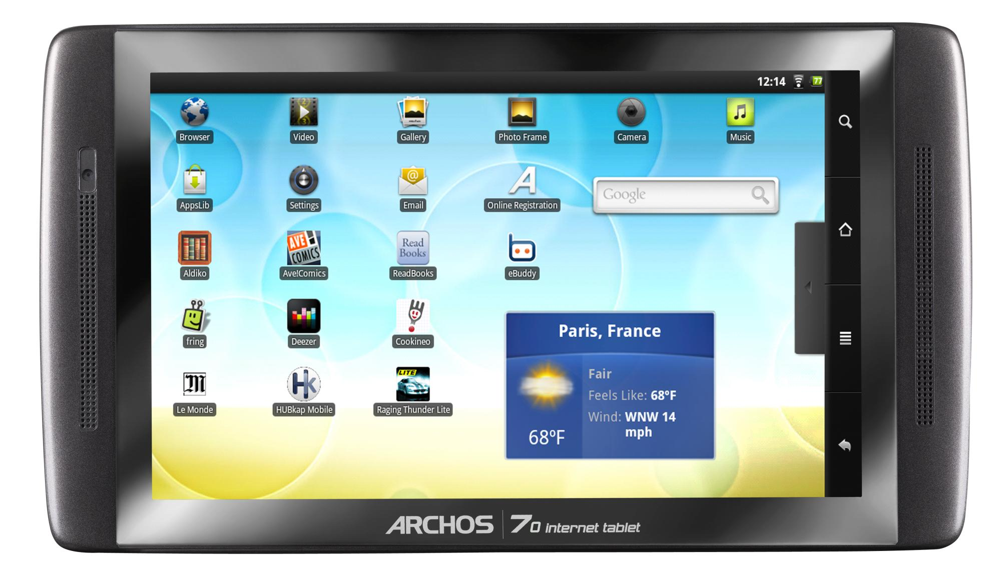 Archos 70 internet tablet