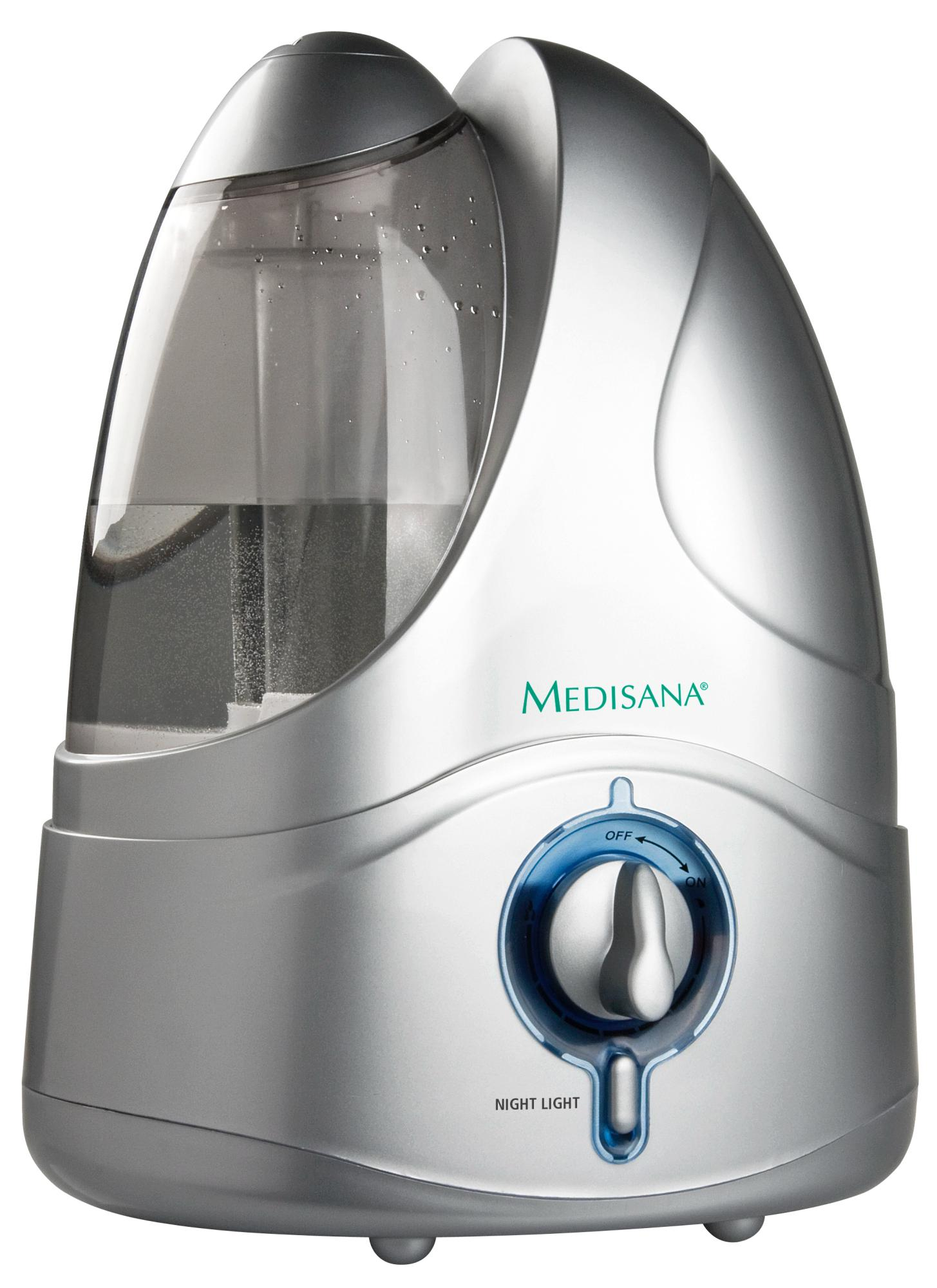 Humidificador - Medisana UHW 60065, 230 ml/h, Capacidad 4,5L, Ultrasonidos