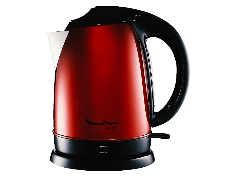 MOULINEX Subito (BY5305) Wasserkocher, Rot/Schwarz