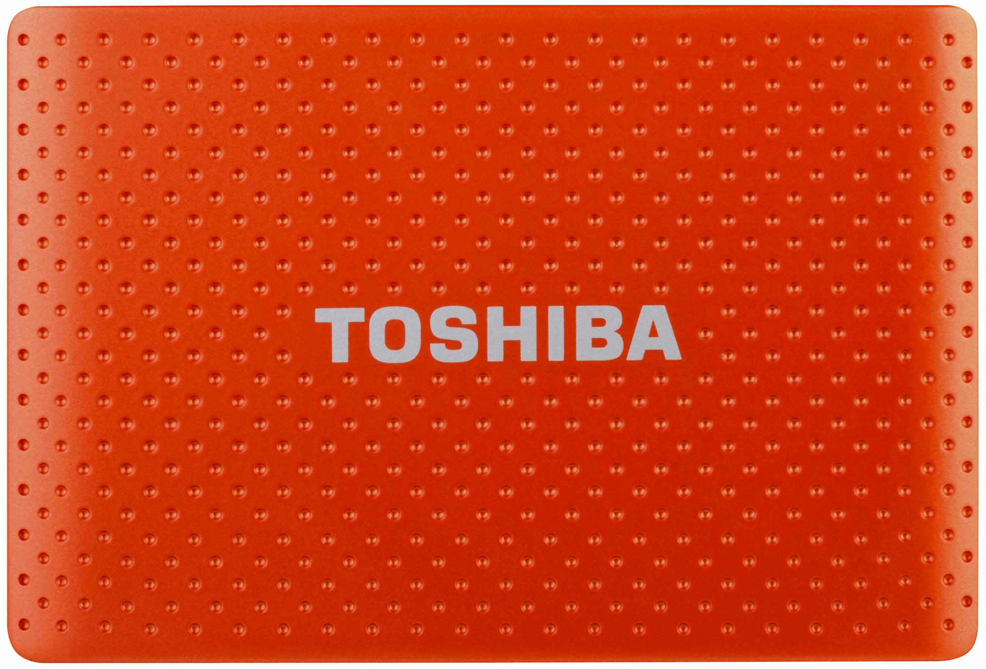 Disco duro de 1Tb - Toshiba Store Partner naranja, externo de 2.5" y USB 3.0