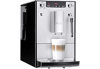 MELITTA Melitta Caffeo® Solo®Milk - Macchina da caffè automatica - 1.2 l - Nero/Argento - Macchina da caffè superautomatica (Argento)