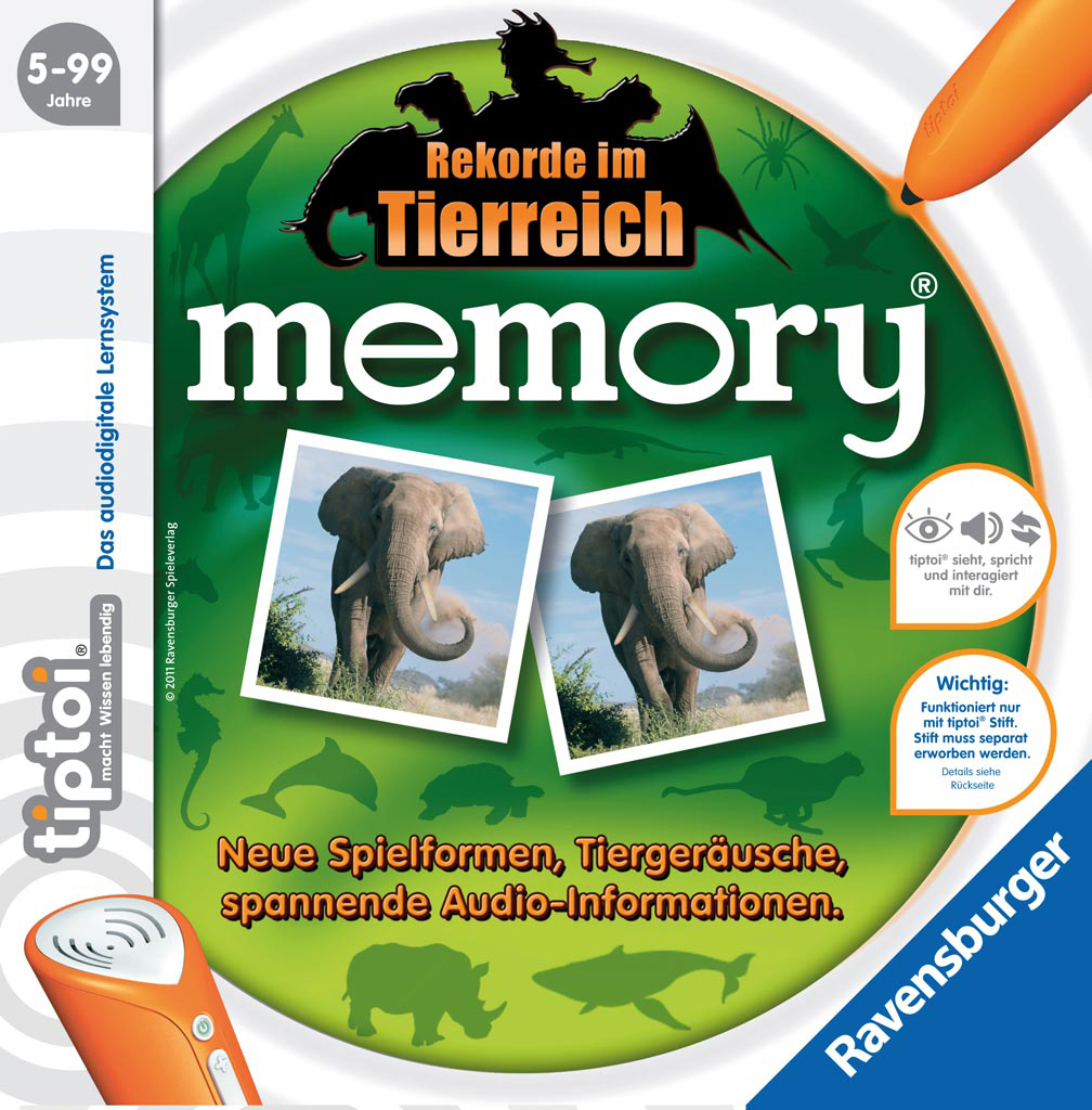 TIPTOI tiptoi® memory® Rekorde im Tierreich tiptoi®