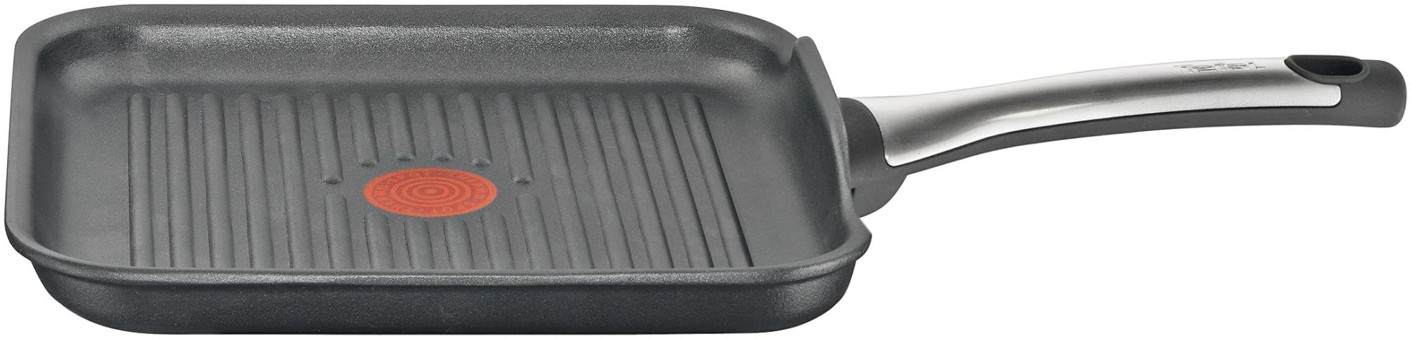 TEFAL E44040 Talent Induction Grillpfanne (Aluminium, Beschichtung: PTFE)