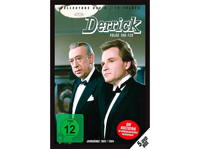 Thumbnail - Derrick: Collector's Box Vol. 8 (Folge 106 - 120) DVD