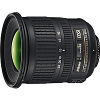 NIKON AF-S DX NIKKOR 10–24mm 1:3,5–4,5G ED 10 mm - 24 mm f/3.5-4.5 AF-S, ED, DX (Objektiv für Nikon F-Mount, Schwarz)