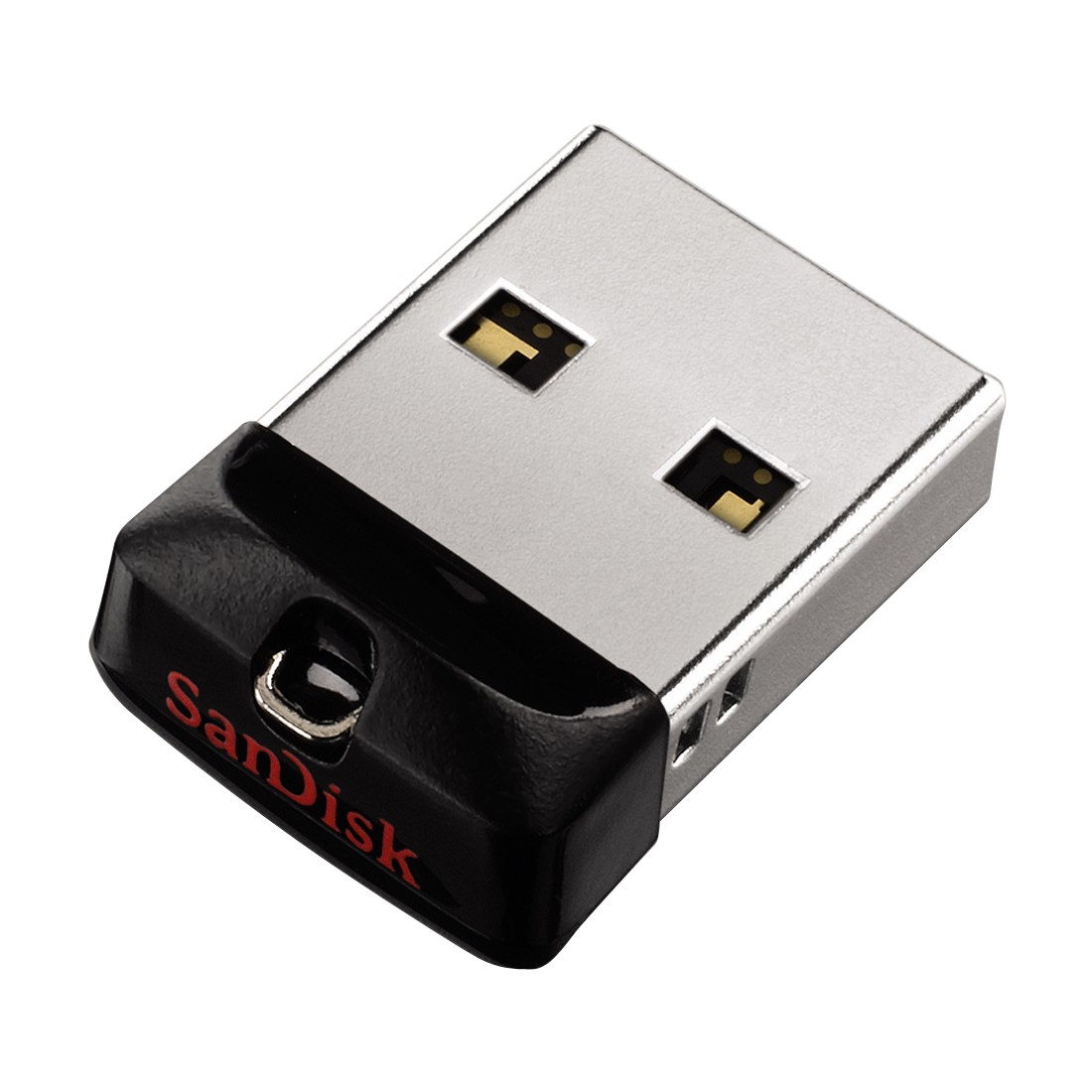 SANDISK Cruzer® Fit™ SDCZ33-004G-B35 4 GB USB Flash-Laufwerk    USB-Speicherstick, 4 GB, 15 MB/s, schwarz
