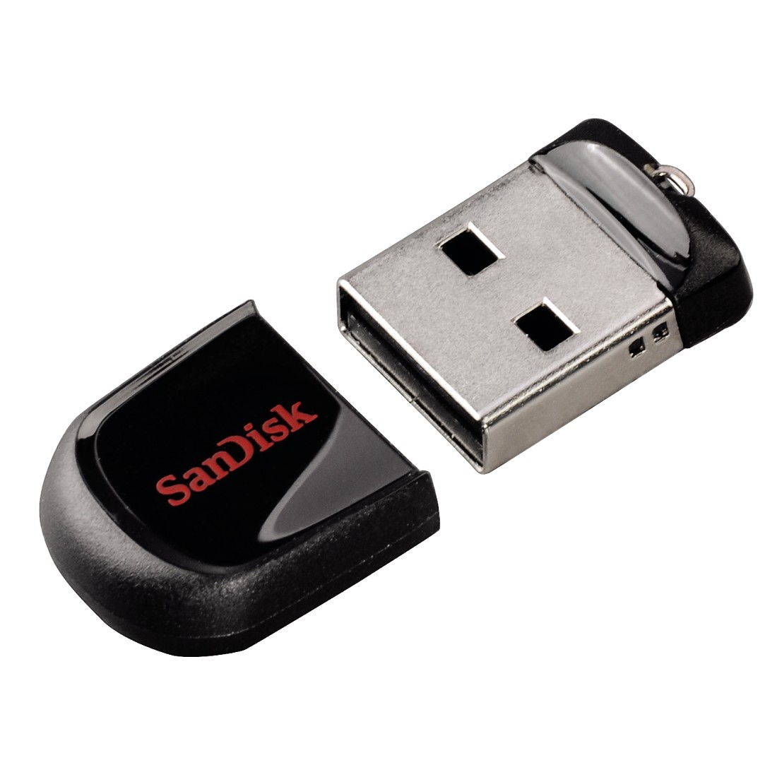 SANDISK Cruzer® Fit™ SDCZ33-004G-B35 4 GB USB Flash-Laufwerk    USB-Speicherstick, 4 GB, 15 MB/s, schwarz
