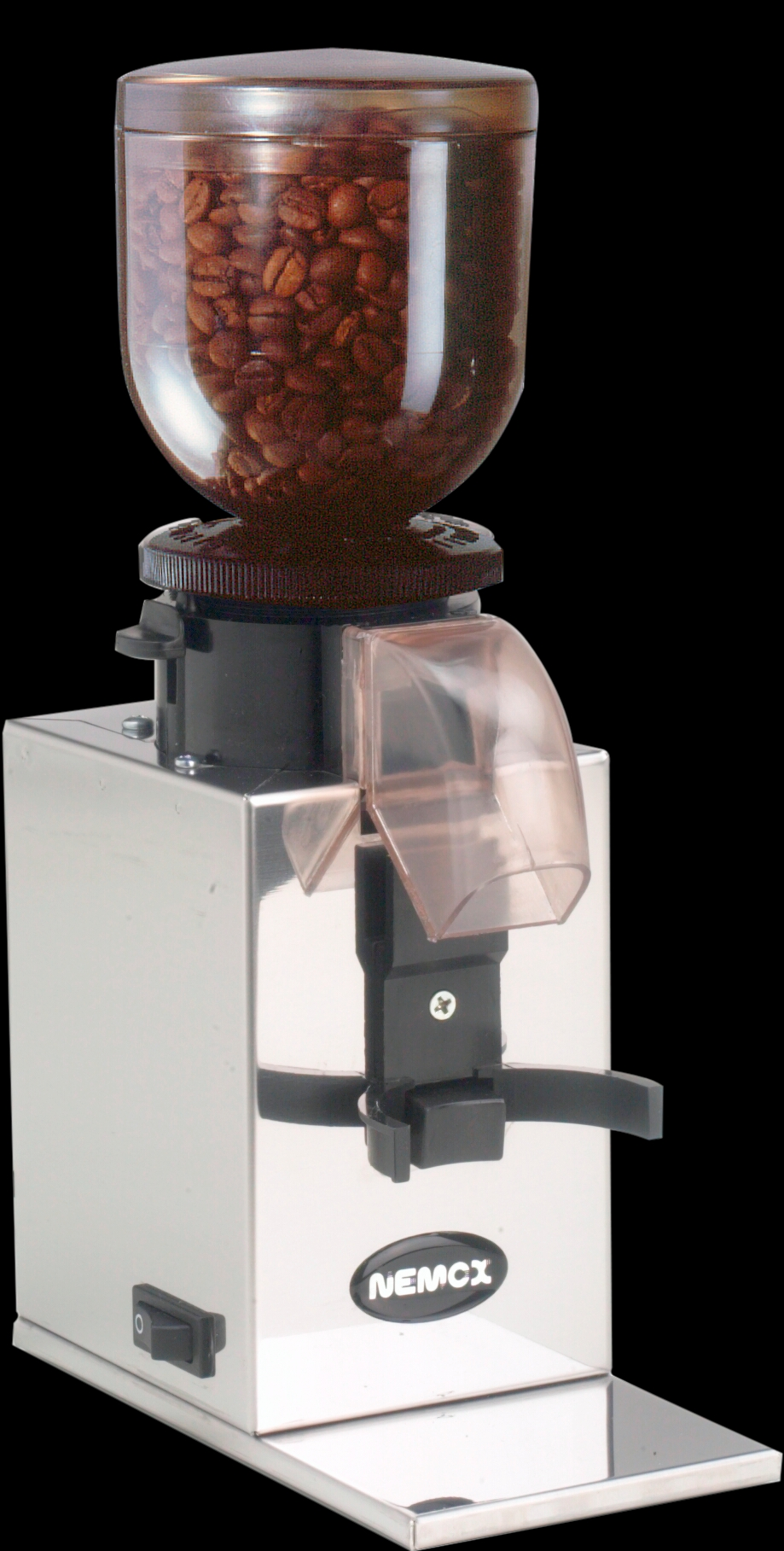 NEMOX Lux Kaffeemühle Edelstahl 150 Watt, Kegelmahlwerk