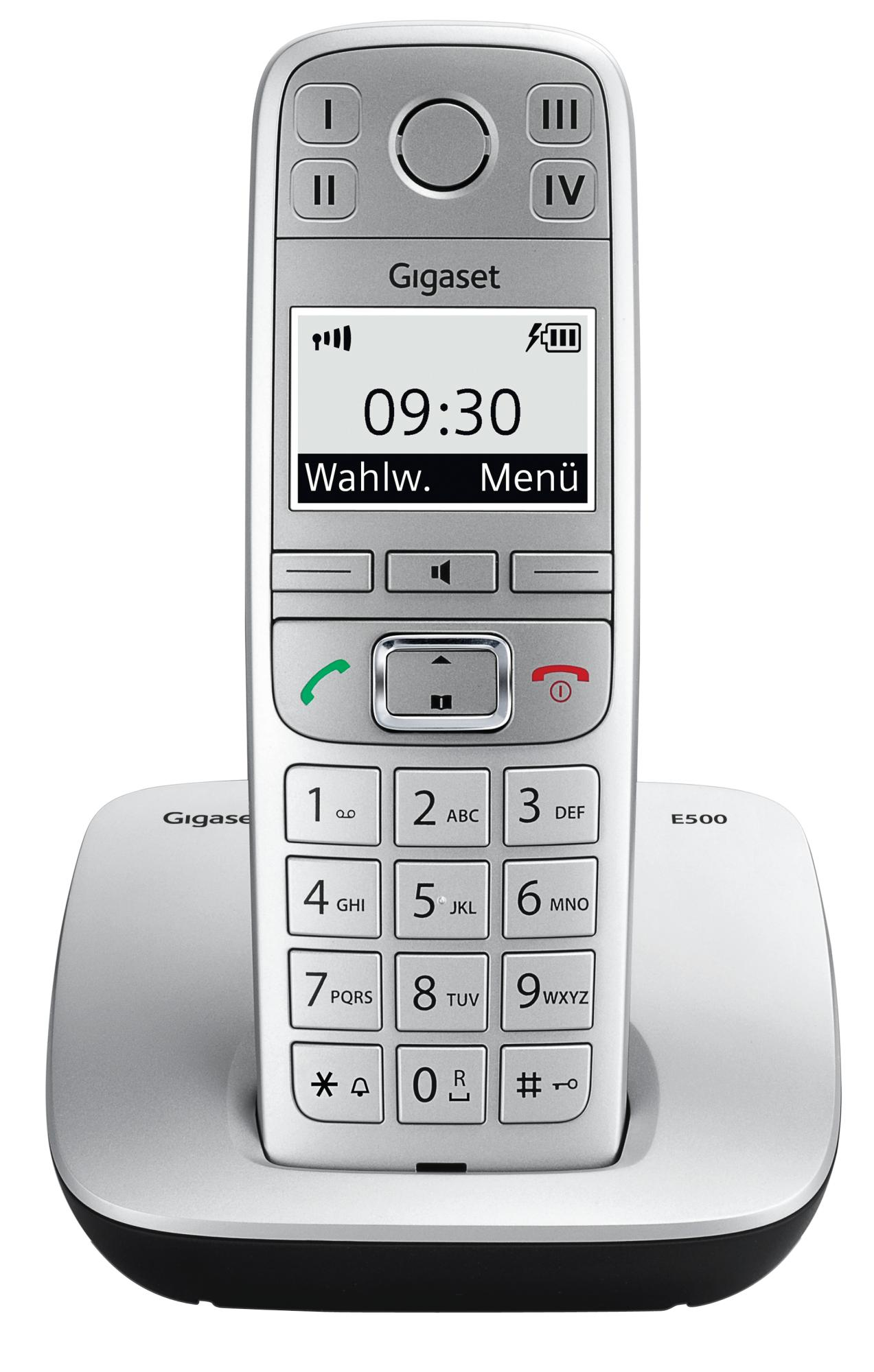 GIGASET E 500 Schnurlostelefon