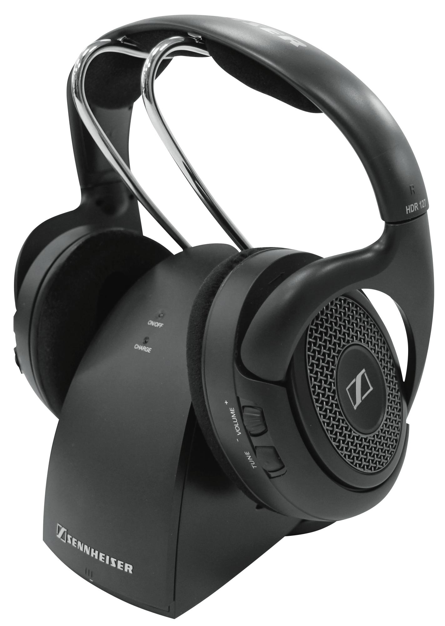 SENNHEISER RS 127-8, Over-ear Kopfhörer Schwarz